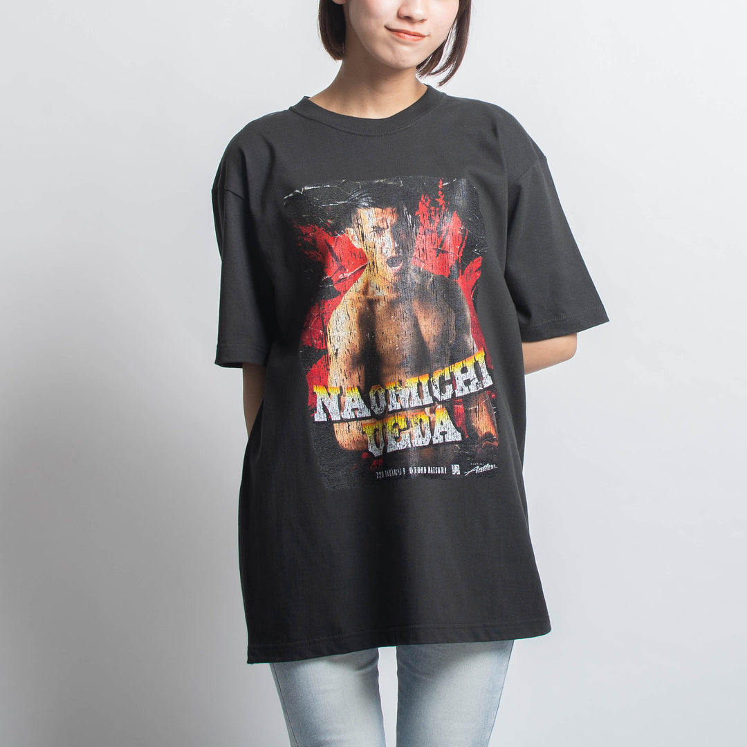 鹿島アントラーズ 2025男祭りTシャツ（鈴木優磨） オトコブラック 鹿島