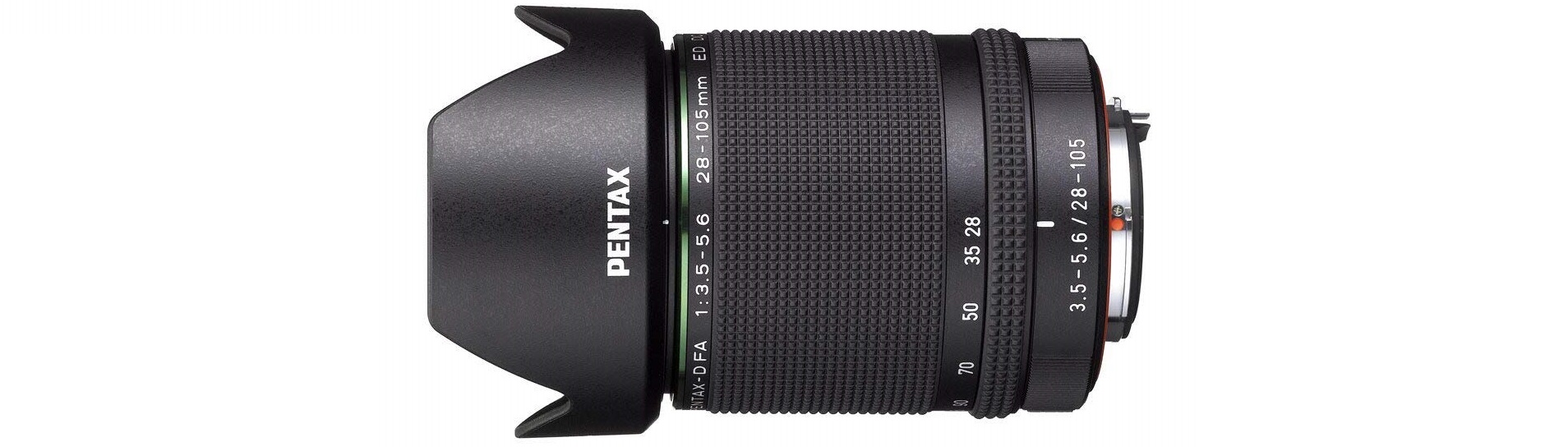 地味で高性能 HD PENTAX-D FA 28-105mm F3.5-5.6 ED DC WR 交換レンズ