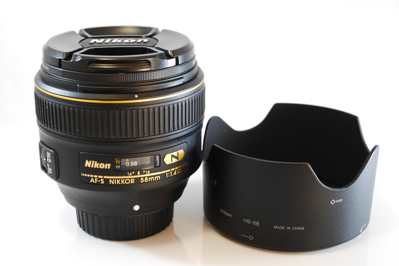 AF-S NIKKOR 58mm f/1.4G レンズ外観・実写レビュー - とるなら