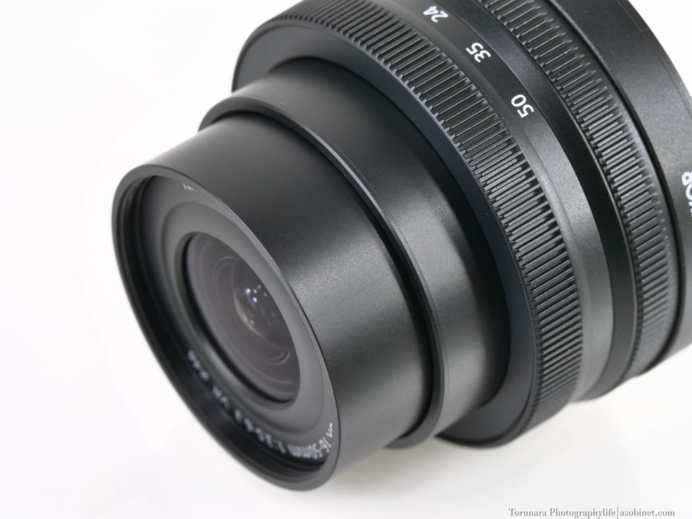 ニコン「NIKKOR Z DX 16-50mm f/3.5-6.3 VR」レンズレビュー 外観