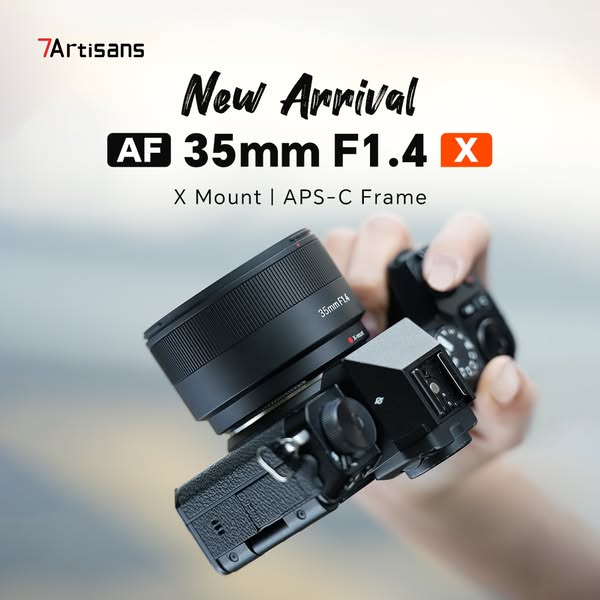 七工匠が7Artisans AF 35mm F1.4 富士フイルムXマウントの近日登場を