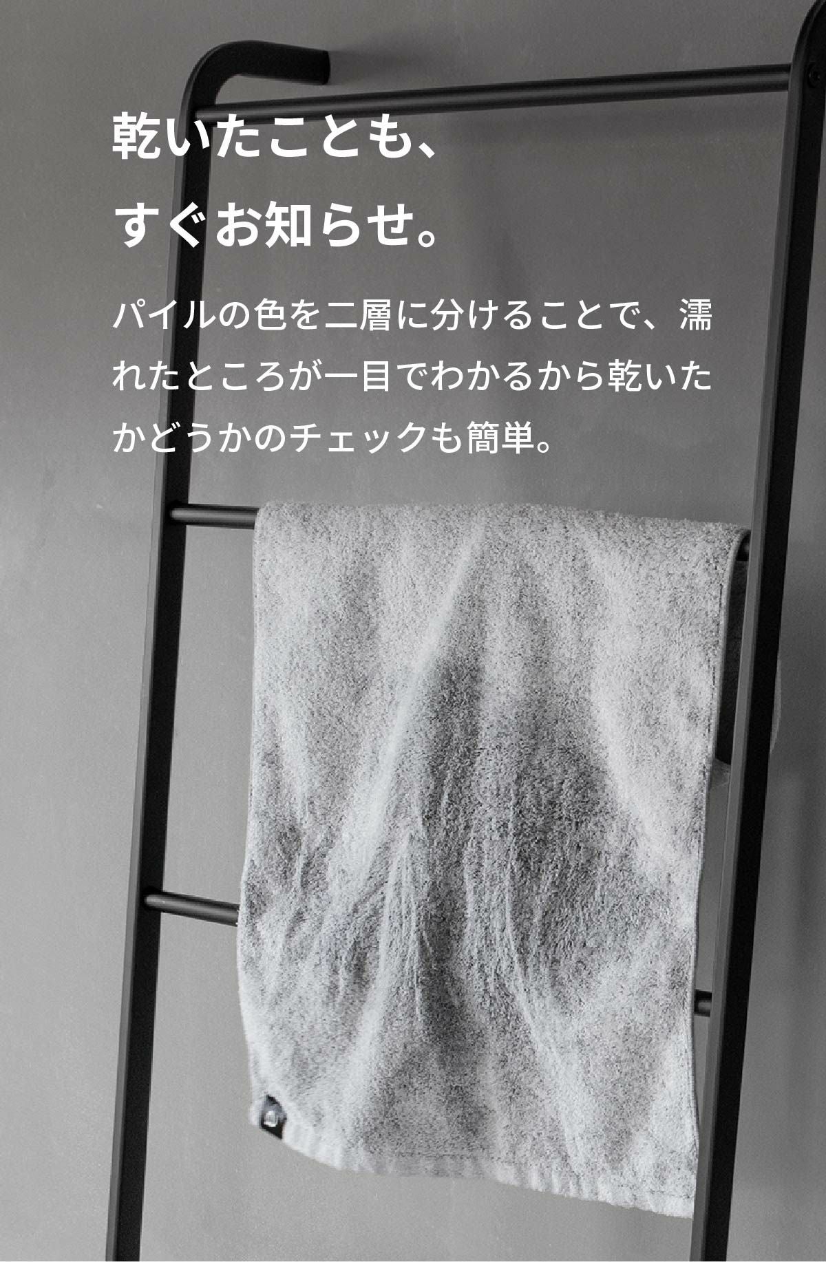 a towel タオルセット バスタオル×2枚 フェイスタオル×4枚 泉州タオル