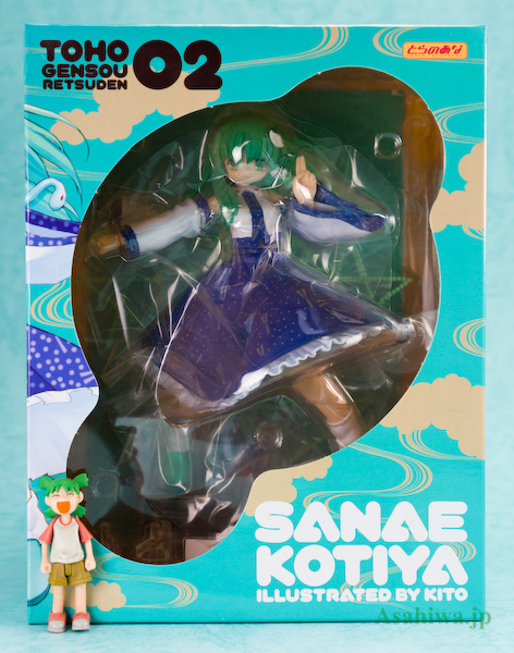 とらのあな東風谷早苗/東方幻想列伝よつばとフィギュアレビュー