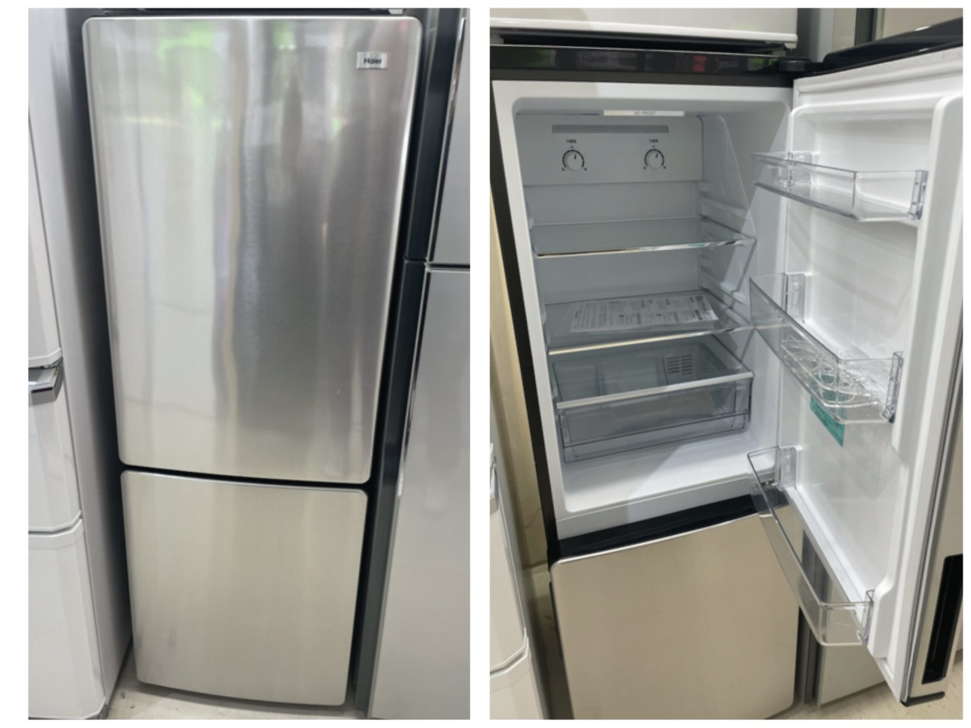 Haier JR-XP2N1S 冷蔵庫 シルバー