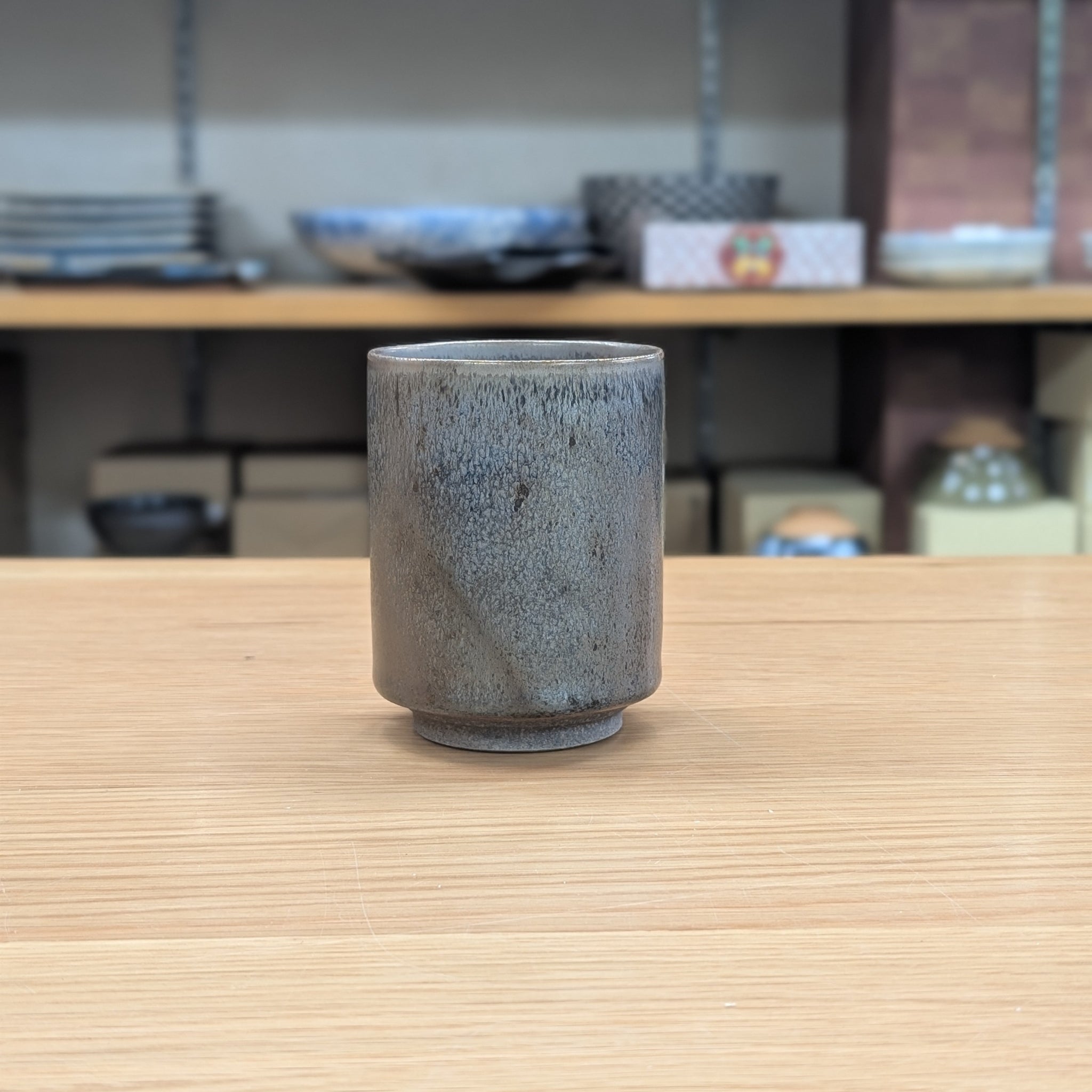 鎌田幸二 銀漿天目 湯呑 – 浅草やま𠮷