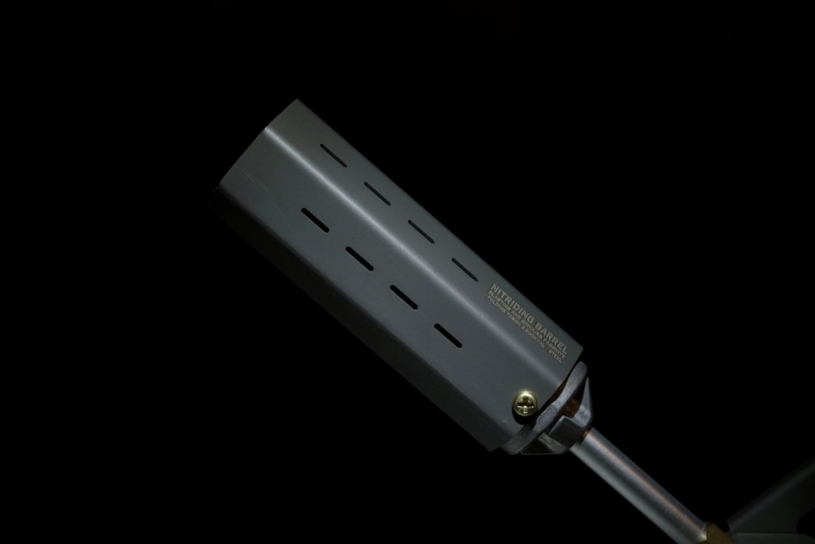 スノーピーク】フォールディングトーチのバレルやグリップ、ハンドルの