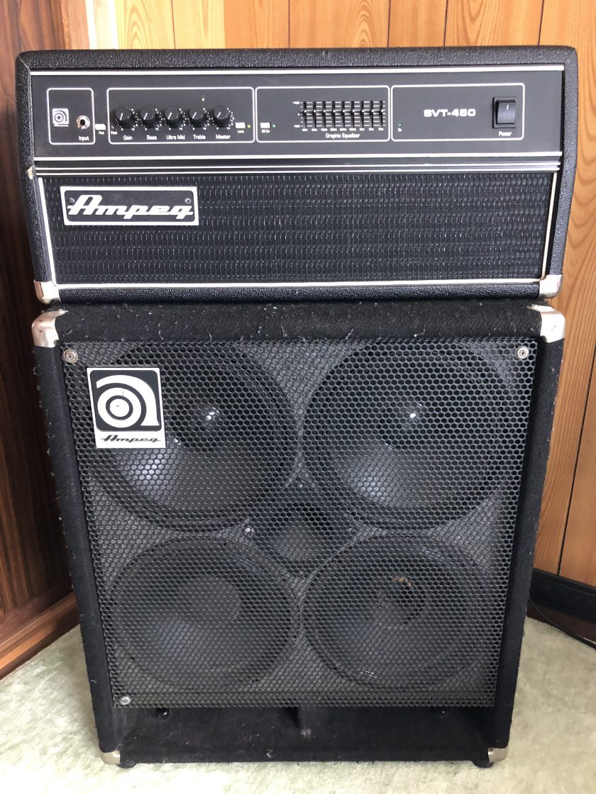 新しく導入した機材②【Ampeg SVT-450】 | Ascendミュージックスタジオ