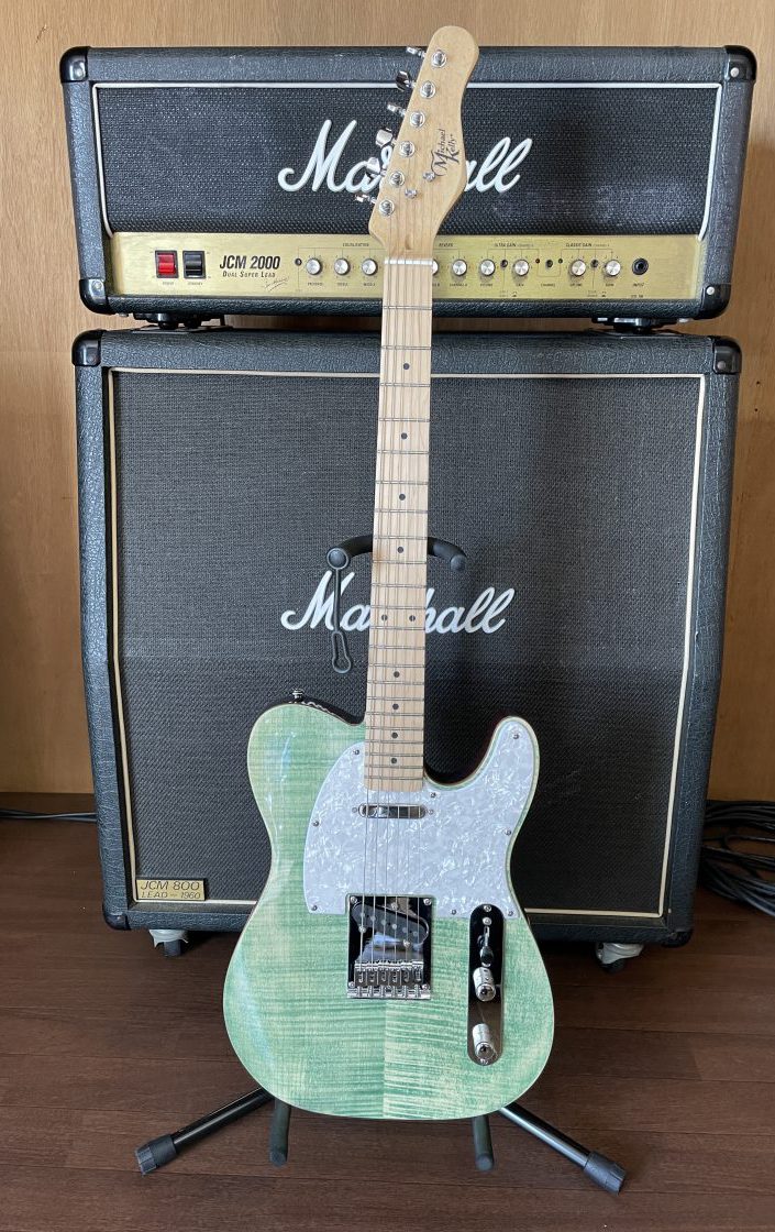Michael Kelly Guitars 1953 Blue Jean Wash スタジオに新導入