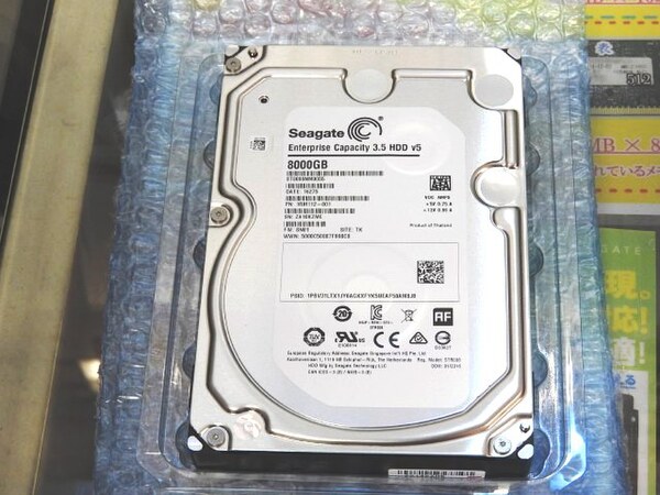 ASCII.jp：Seagate、6モデル目の8TB HDDは高耐久仕様のハイエンドモデル