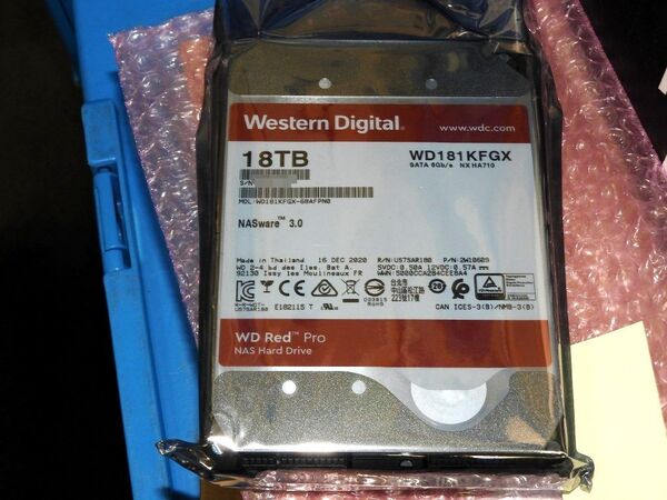 ASCII.jp：WD製3.5インチHDD「WD Red Pro」シリーズに16TBと18TBモデル