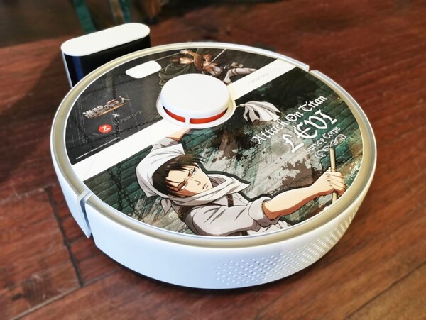 ASCII.jp：リヴァイ兵⻑（CV：神谷浩史）の声でしゃべるロボット掃除機