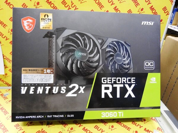 ASCII.jp：MSIから2スロットで長さ235mmのGeForce RTX 3060 Tiが発売