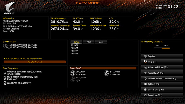 ASCII.jp：AMD Ryzen 7 5700Gで自作するならGIGABYTEのMini-ITXマザー