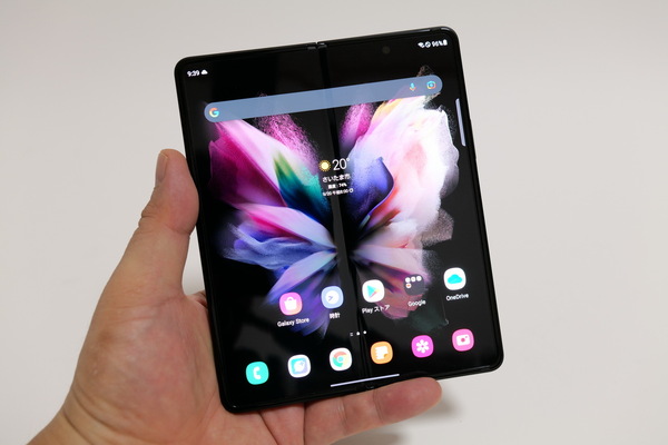 ASCII.jp：「Galaxy Z Fold3 5G」実機レビュー = ペン入力とおサイフも