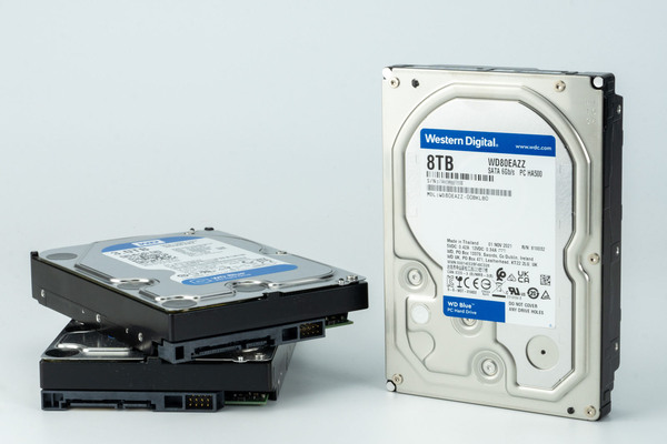 大容量HDDはWD Blueの8TBモデルがオススメ！ 理由はCMR記録方式による
