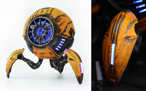 ASCII.jp：まるでSFから出てきたような球体型Bluetoothスピーカー