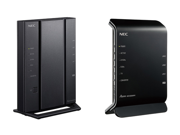 ASCII.jp：NECプラットフォームズ、メッシュ中継機能対応の家庭向けWi
