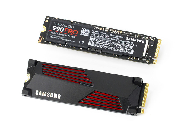 ASCII.jp：Samsung 990 PROの4TBモデルは速度も容量も最高峰、PS5最強