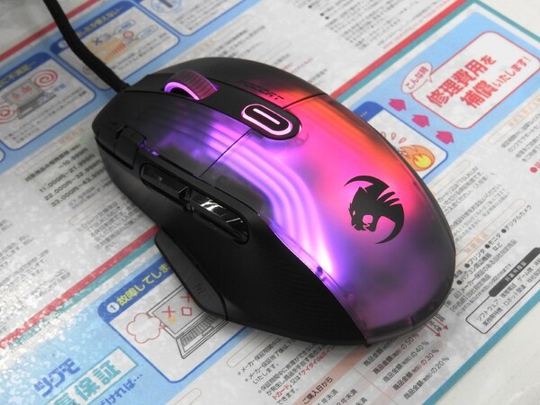ASCII.jp：派手に発光するゲーミングマウス「Kone XP」がROCCATから発売