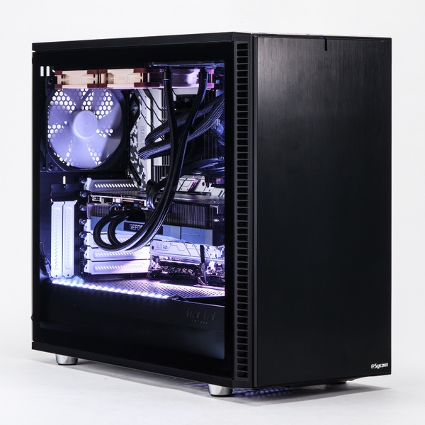 ASCII.jp：Ryzen 9 7950X＆RTX 3080 Tiのダブル水冷PCはファン11基でも