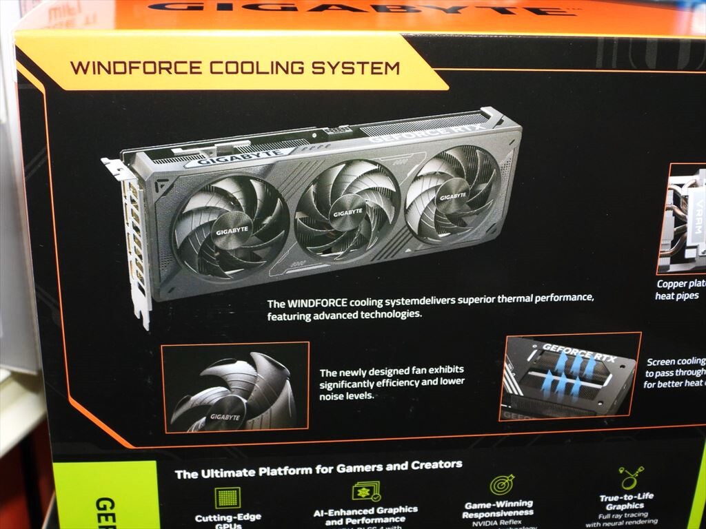 最安クラスのGeForce RTX 5070と5070TiがGIGABYTEから発売も即完売