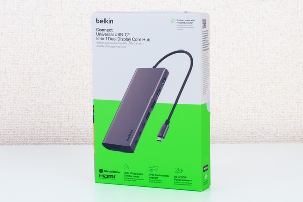 ASCII.jp：ポート不足もこれで解決！ ベルキン「8-in-1 Dual 4K