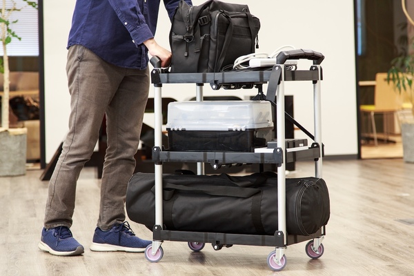 ASCII.jp：これ1台で90kg運搬＋軽作業も！折りたたみ式の万能ツール