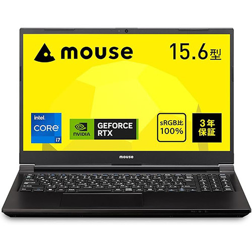 ASCII.jp：mouseの高性能ノートPCが11％オフ！ Core i7×RTX搭載、32GB