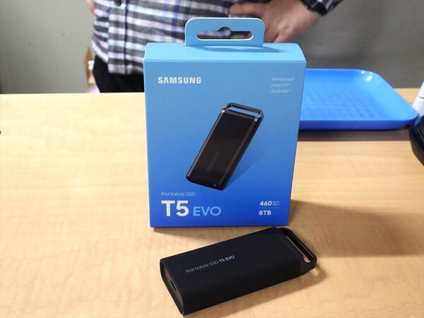 ASCII.jp：8TBもラインナップするSamsungのポータブルSSD「T5 EVO」が発売