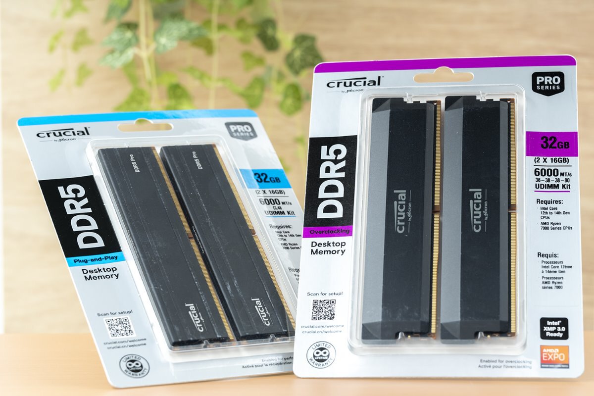 ASCII.jp：ゲームのフレームレート爆上げが狙える！ CrucialのDDR5