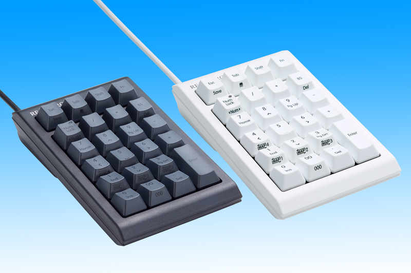 東プレがプロ向けキーボードRealforceシリーズのテンキー「RT1 Ten
