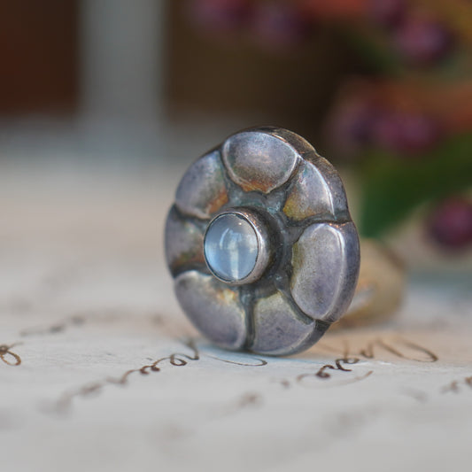 ジョージジェンセン（GEORG JENSEN）ムーンストーン イヤリング | 芦屋