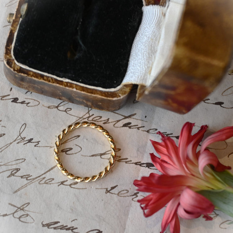 ツイストデザインリング | 芦屋Antico