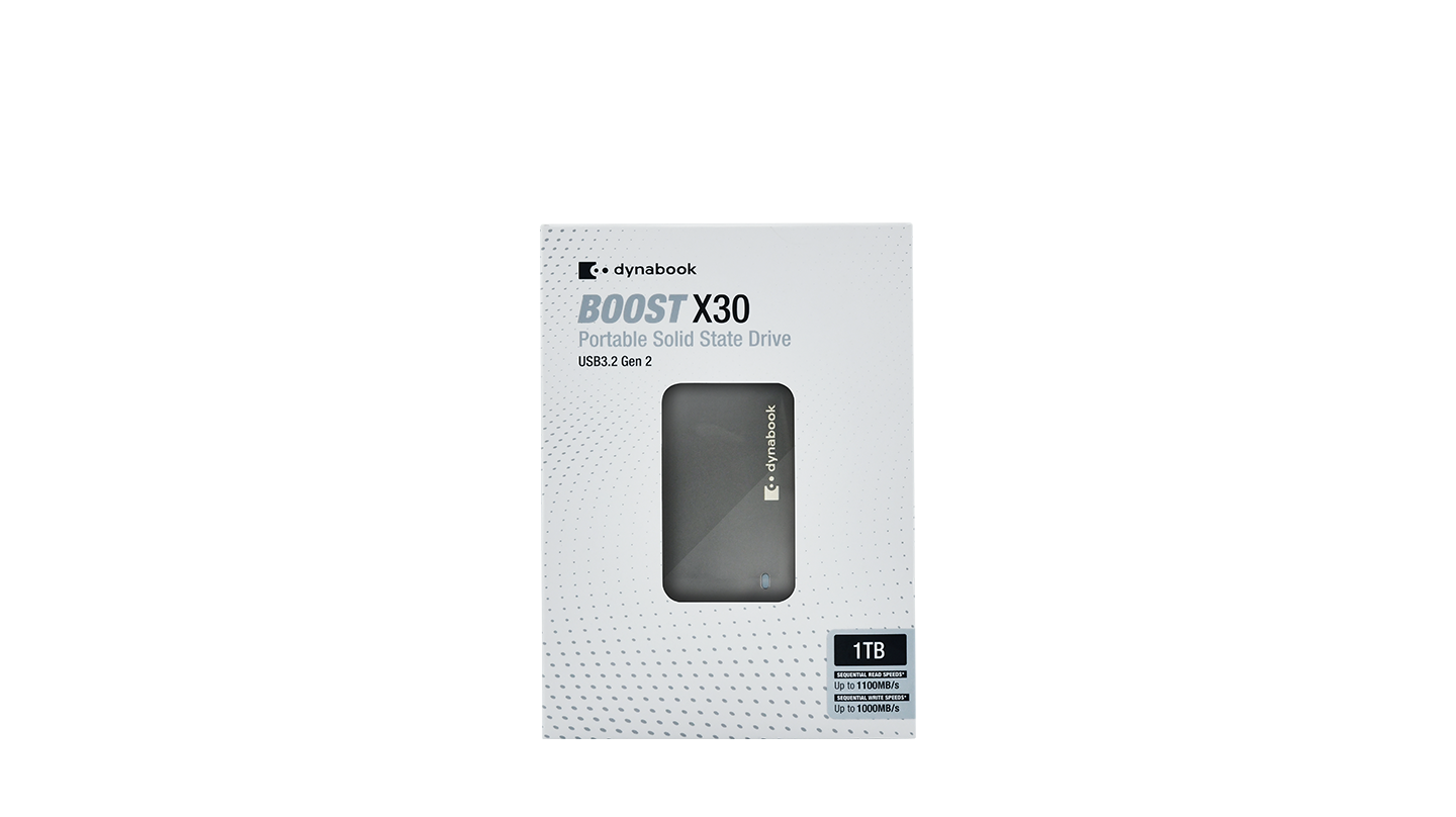 Boost X30 Portable SSD | Dynabook