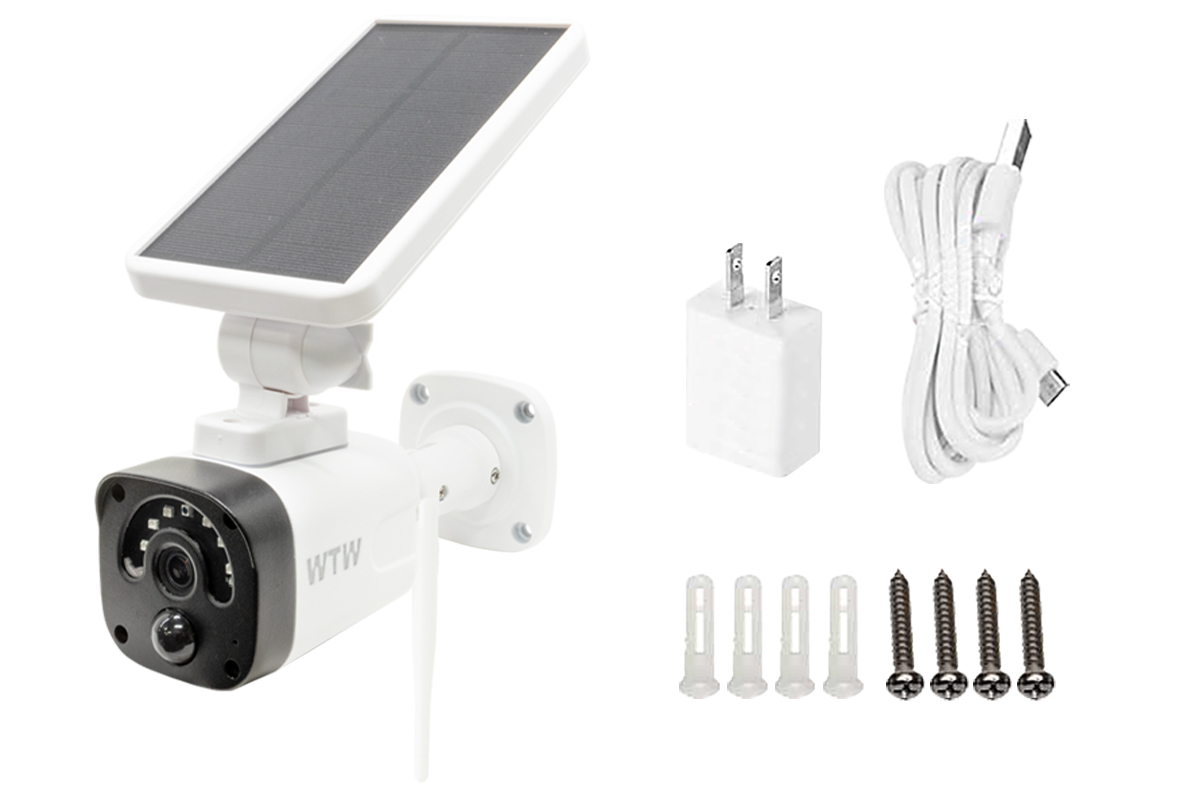 WTW-EGR1845YW(亀ソーラー3) | 400万画素ソーラーパネル搭載Wi-Fi