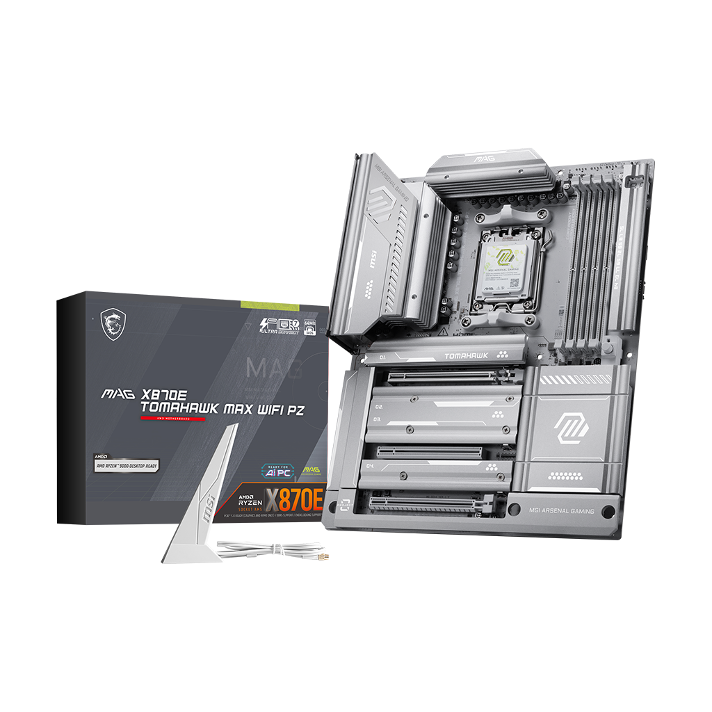 MSI MAG X870E TOMAHAWK MAX WIFI PZ AMD Ryzen 9000 Gaming