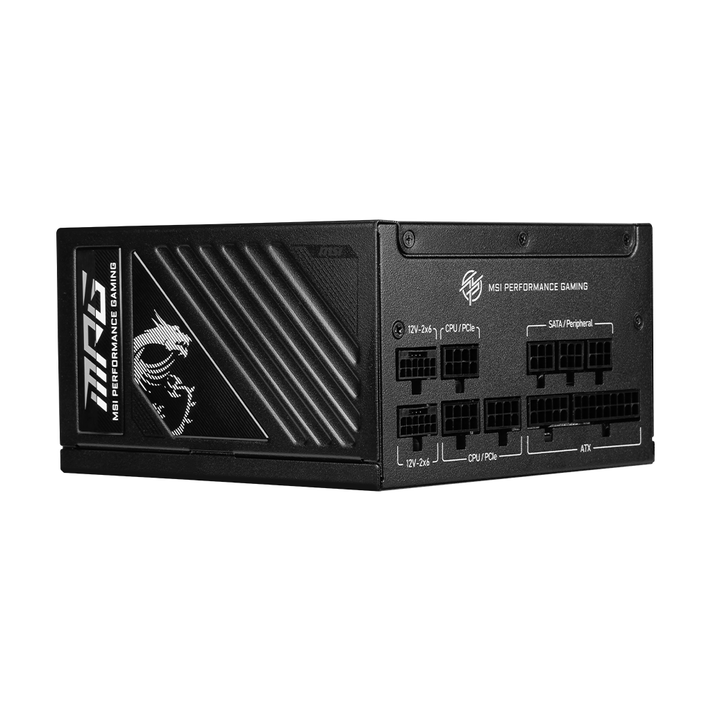 MSI MPG A1000GS PCIE5 II 1000W ATX 3.1 PCIE 5.1 Ready Gaming Power