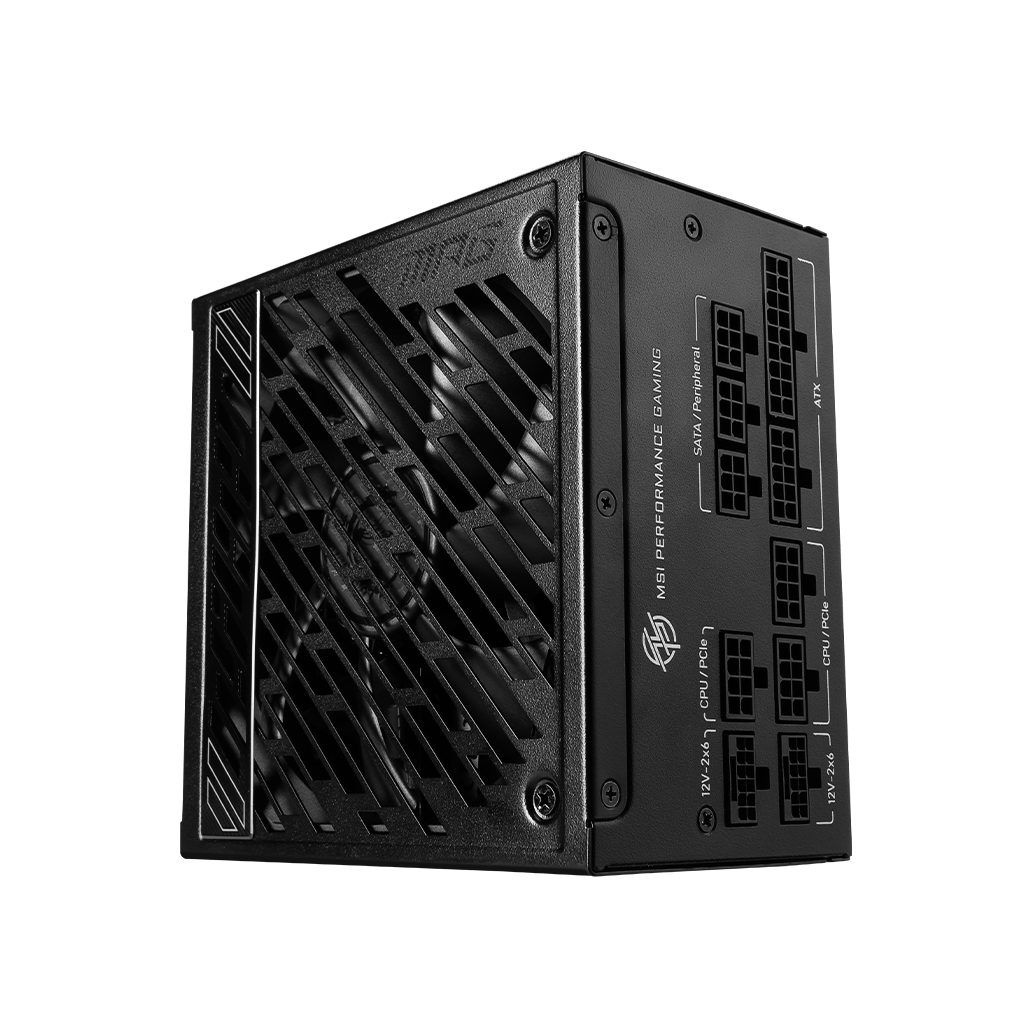 MPG A1250GS PCIE5 1250W ATX 3.1 PCIE 5.1 Ready Gaming Power Supply