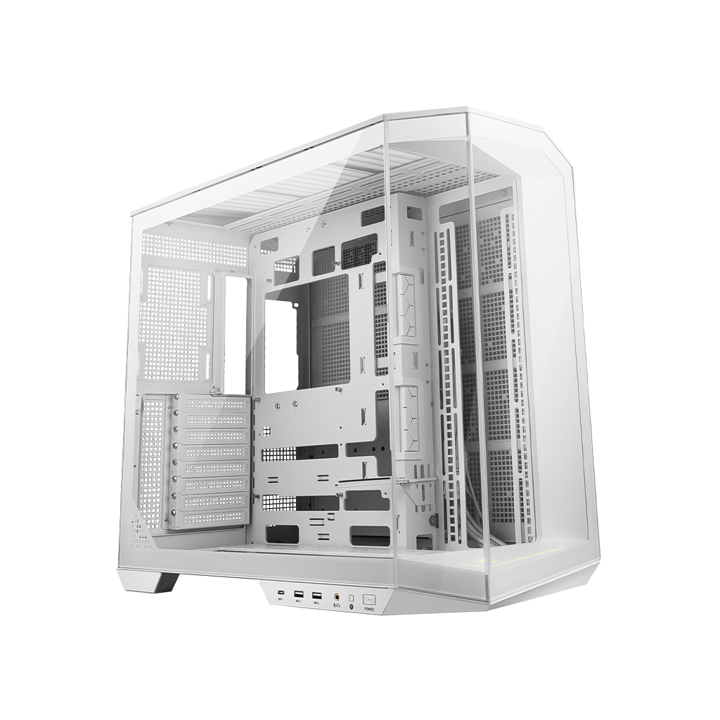 MSI MAG PANO 100L PZ WHITE Mid Tower Gaming Case - MSI-US Official