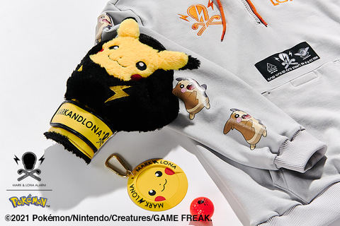 ゴルフアパレルのマーク＆ロナ、ピカチュウやモルペコをデザインした