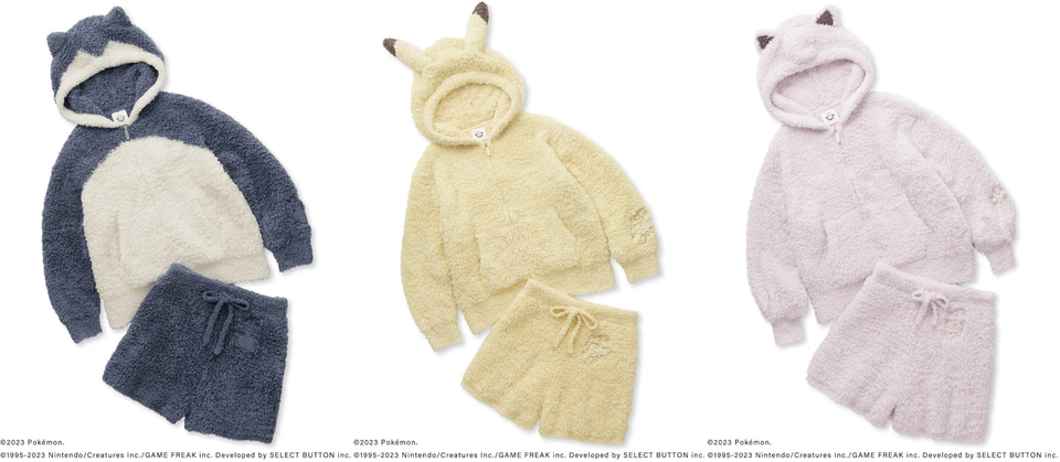 ジェラピケ×ポケモンスリープ、初コラボで全47アイテム発売。カビゴン