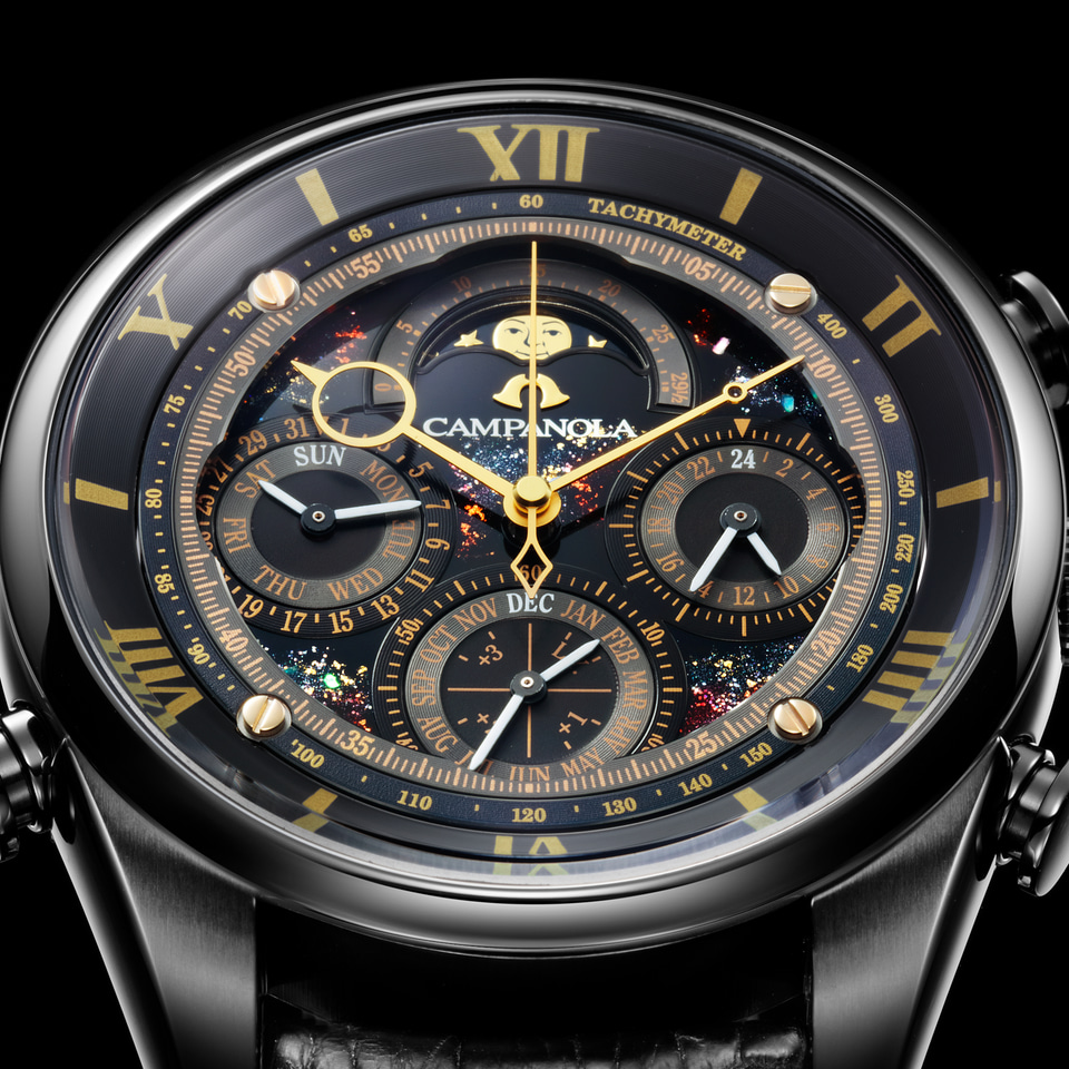 シチズン、「カンパノラ」限定2モデル。漆ダイヤルで宇宙と星の