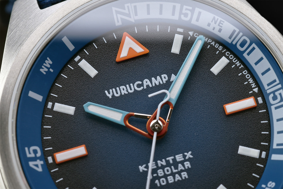 ゆるキャン△×KENTEX、200本限定の志摩リンコラボウォッチ。100m防水