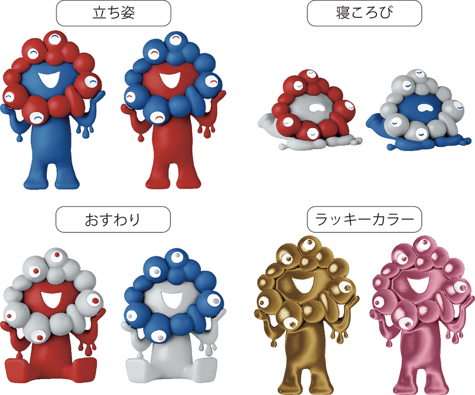 ジェラピケ×ミャクミャク、大丸松坂屋の大阪・関西万博会場内ストア