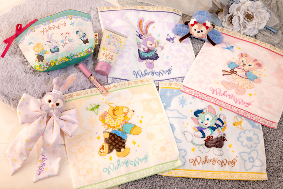 ダッフィー＆フレンズ 20周年 ウィッシングウィングス カーテン