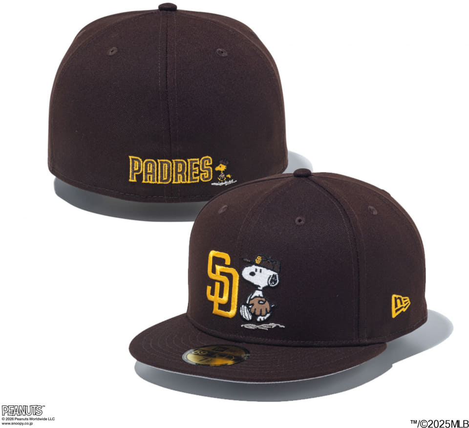 ニューエラ、初のMLB×スヌーピー。ヤンキース/ドジャース/パドレスを