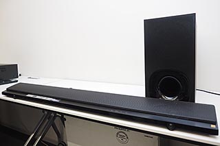 ソニー、薄さ58mmのハイレゾ対応サウンドバー。無線スピーカーでリアル