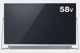 パナソニック、浮遊デザインの4K VIERA「DX800」。テレビとスピーカー