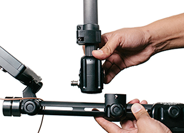 銀一、最大9kgのカメラを載せられるスタビライザー「STEADICAM AERO