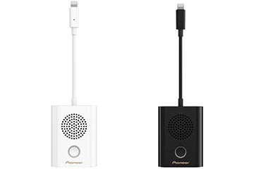 パイオニア、バッテリ不要の世界初Lightningスピーカーフォン「RAYZ